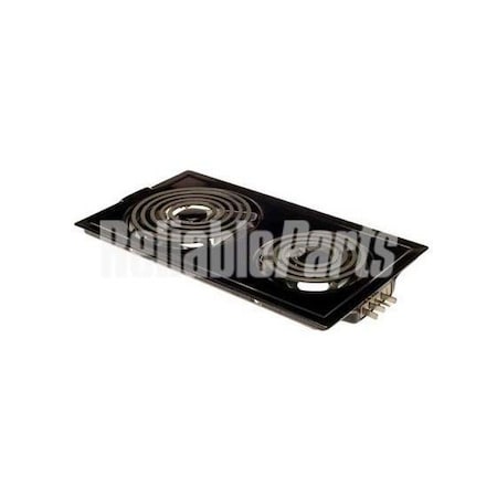 Whirlpool JEA7000ADBA Whirlpool 2 Burner Electric Cartridge JEA7000ADBA